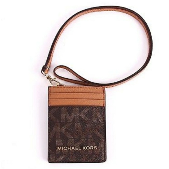 MICHAEL Michael Kors Handbags - NWT Michael Kors Jet Set Travel Lanyard ID Badge